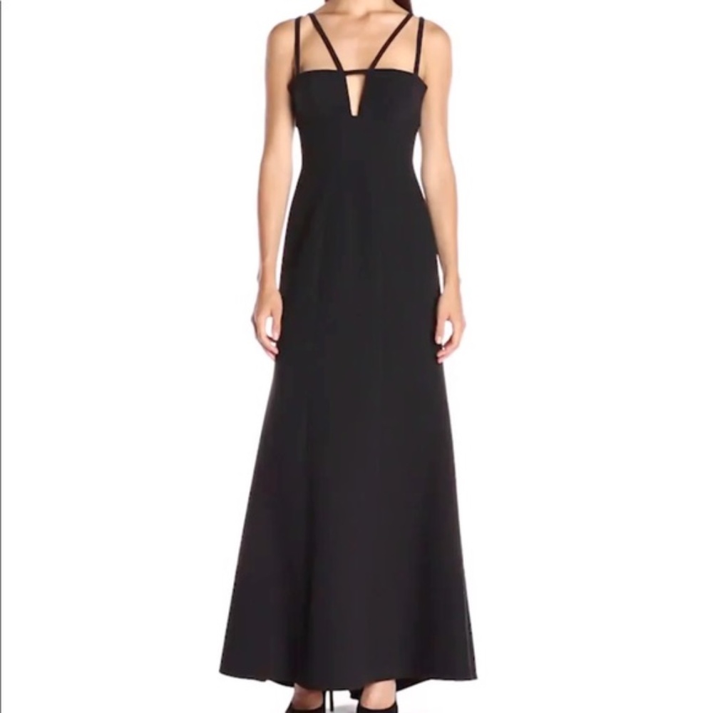 BCBG MAX AZRIA Leola Double Strap Cut Out Size 12